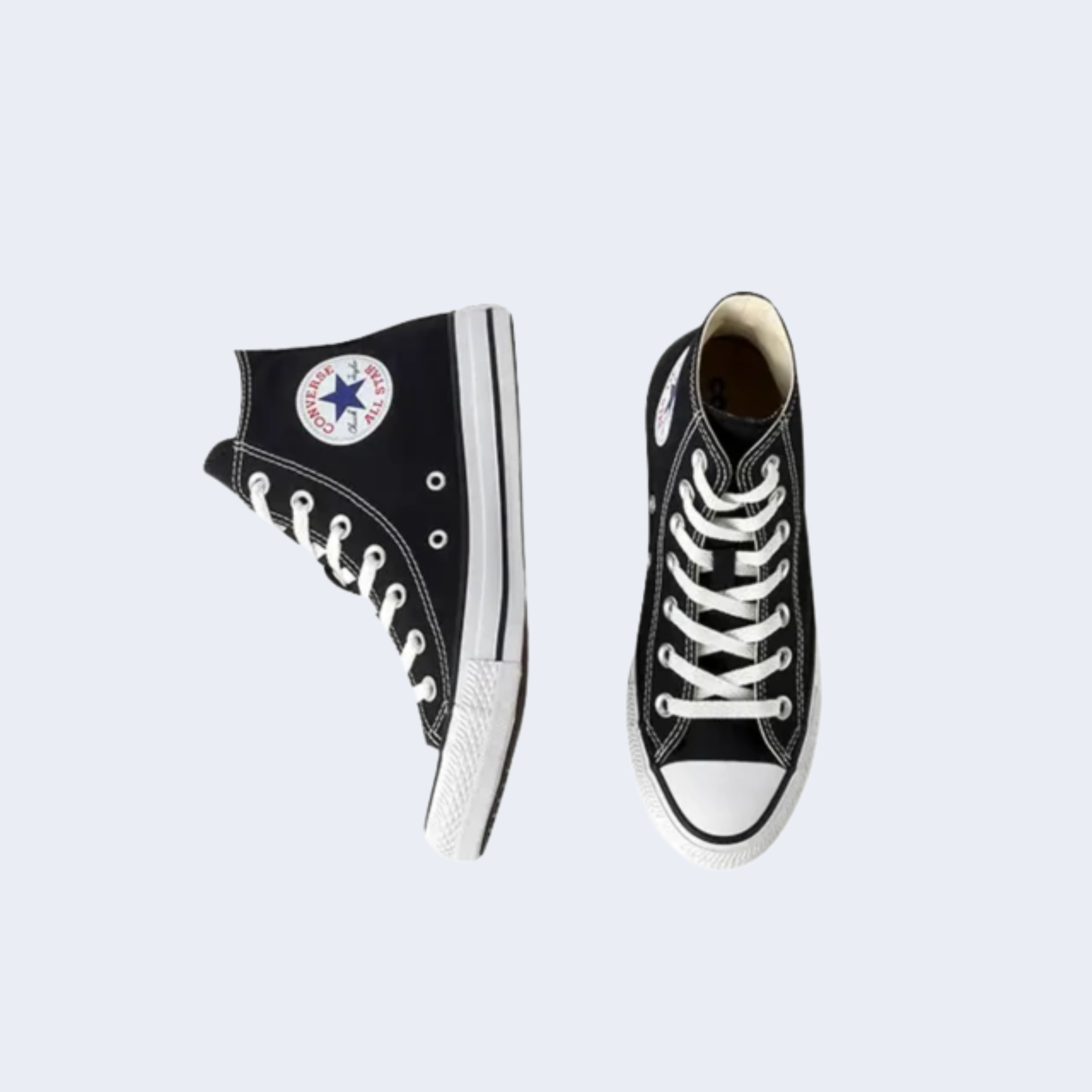 TÊNIS CHUCK TAYLOR ALL STAR CANO ALTO PRETO - CONVERSE