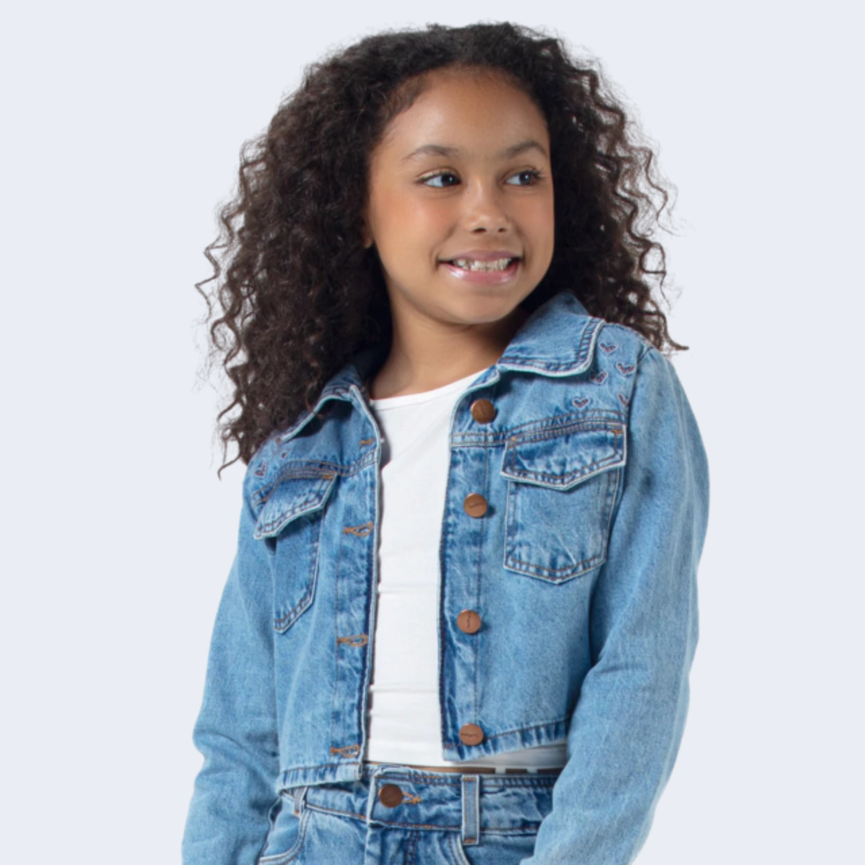 JAQUETA JEANS INFANTIL - SUN PLACE