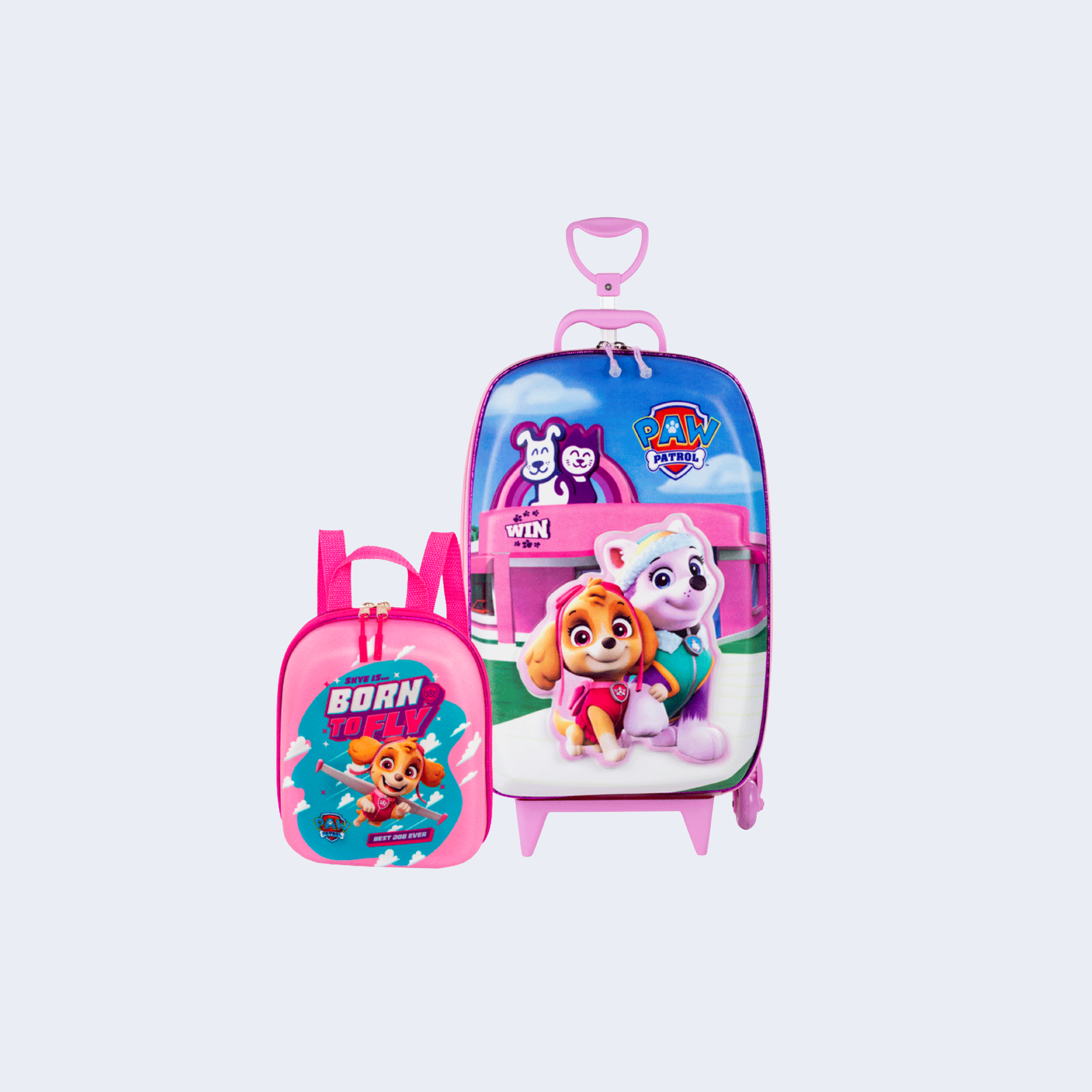 KIT - MALA E LANCHEIRA INFANTIL PATRULHA CANINA PETSHOP - DIPLOMATA