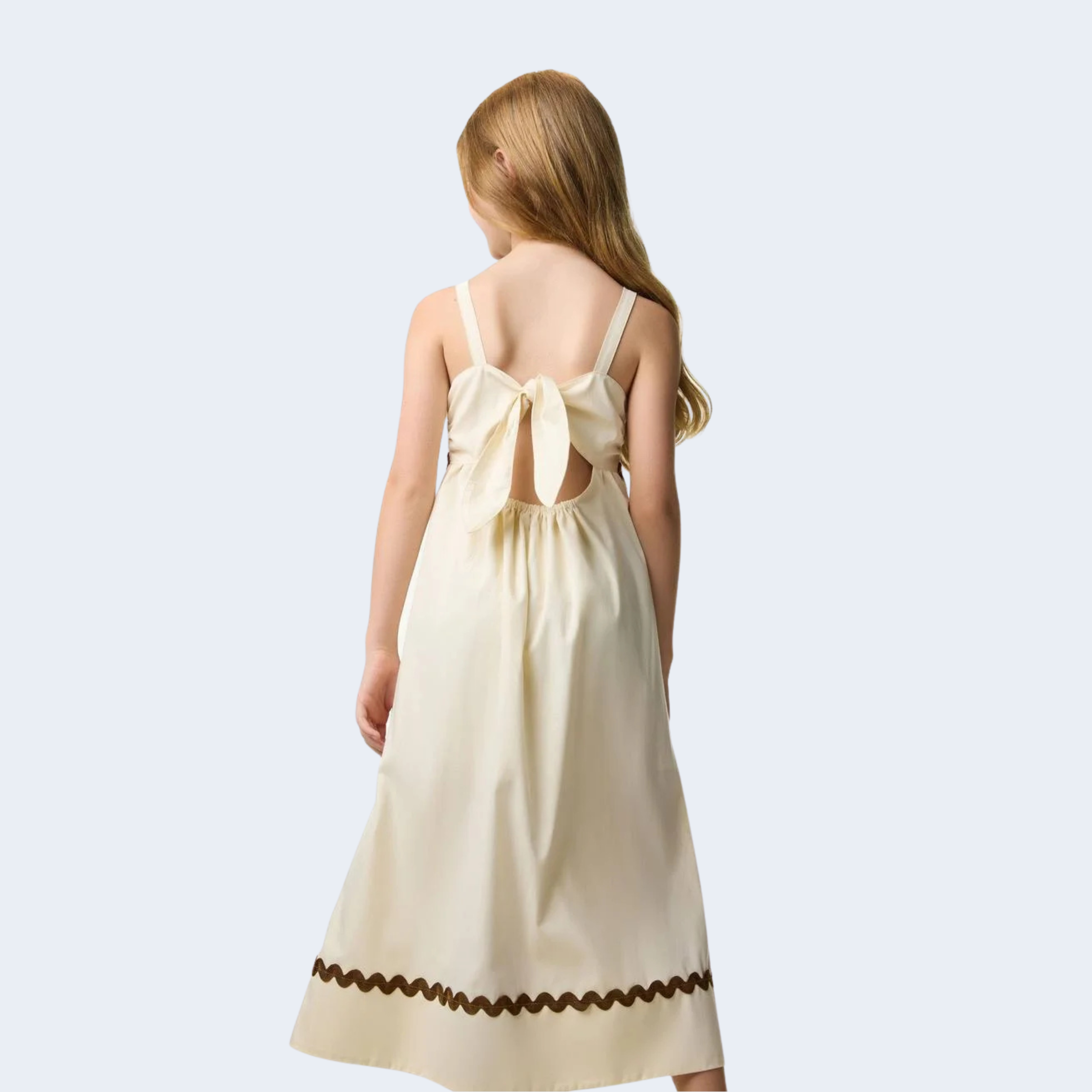 VESTIDO LONGO AMARELO MANTEIGA - CAMU CAMU