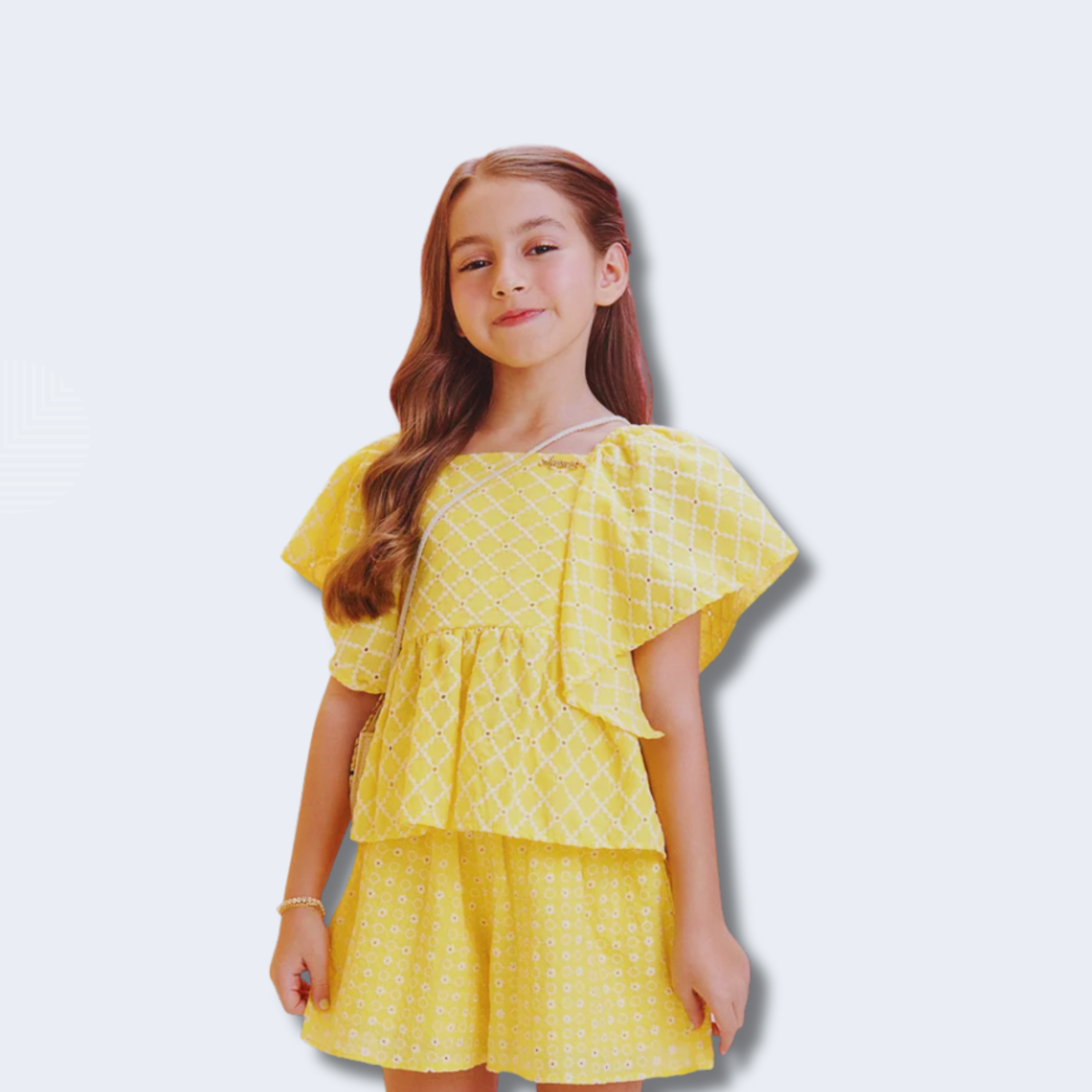 CONJUNTO AMARELO DE LAISE - ANIMÊ