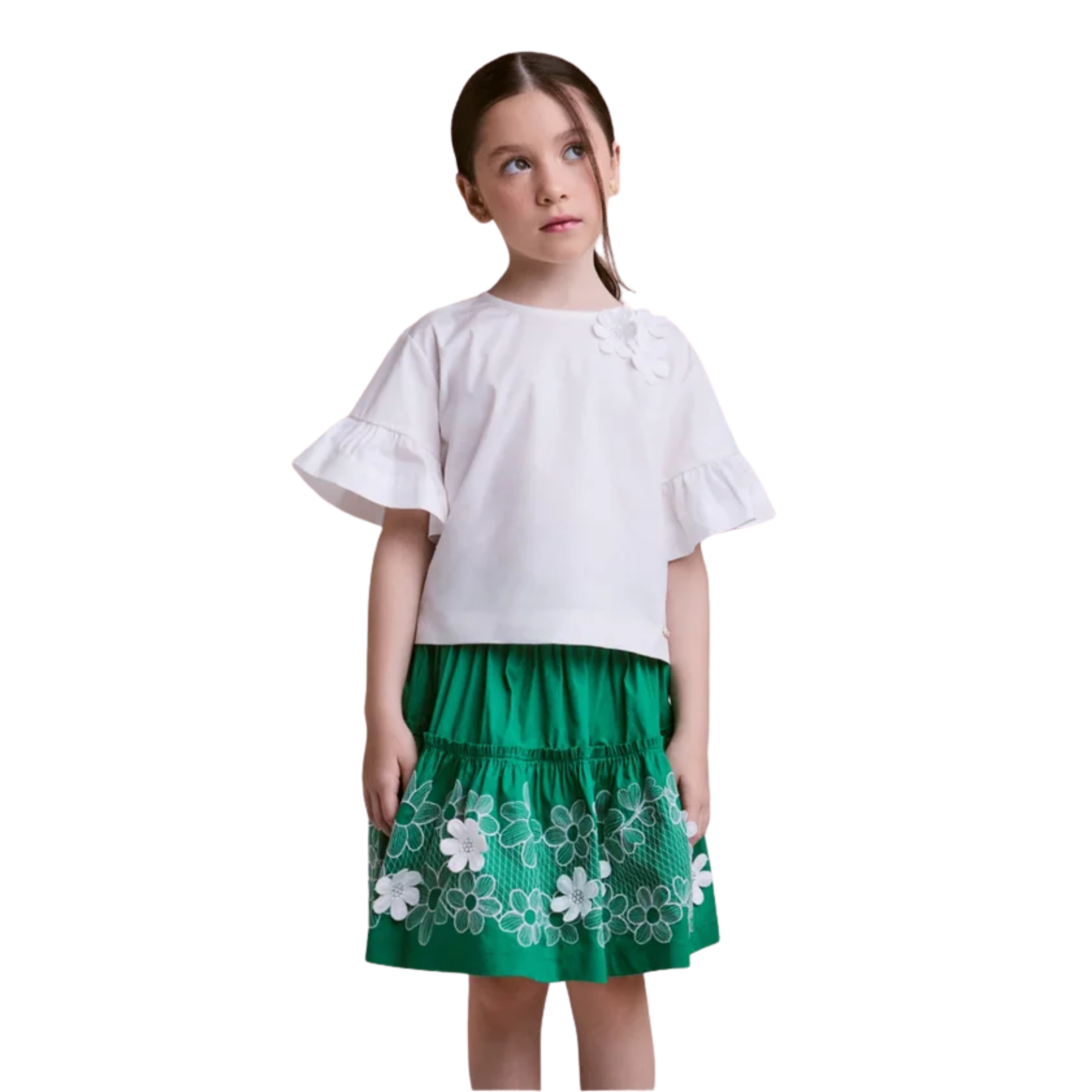 CONJUNTO BLUSA E SAIA - ANIME