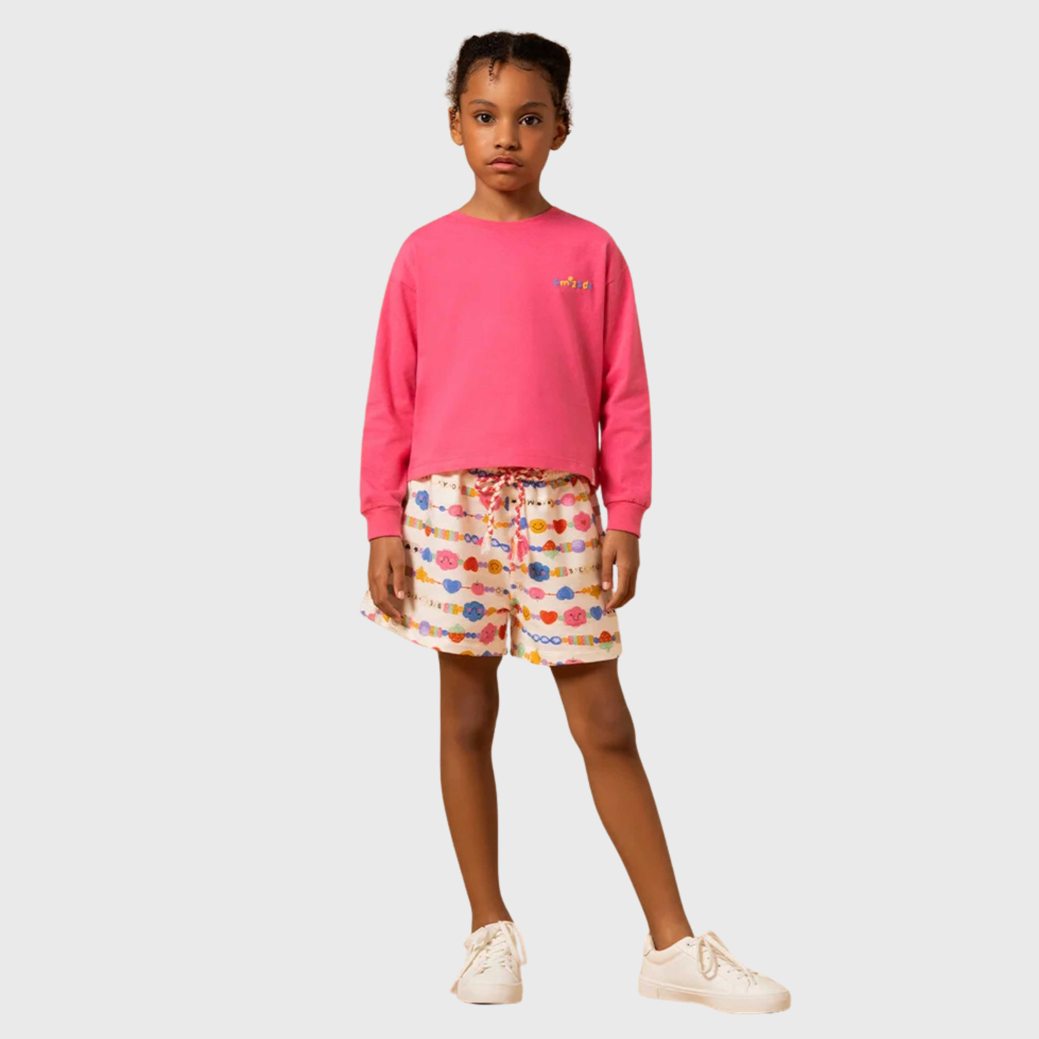 CONJUNTO INFANTIL BLUSA E SHORTS MOLECOTTON - BUGBEE