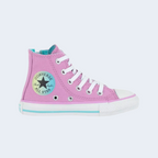 TÊNIS CHUCK TAYLOR ALL STAR SIDI ZIP INFANTIL LILÁS - CONVERSE