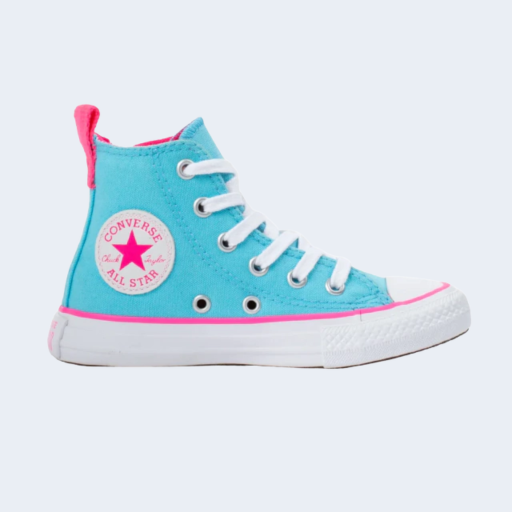 TÊNIS CHUCK TAYLOR ALL STAR KIDS AZUL CLARO - CONVERSE