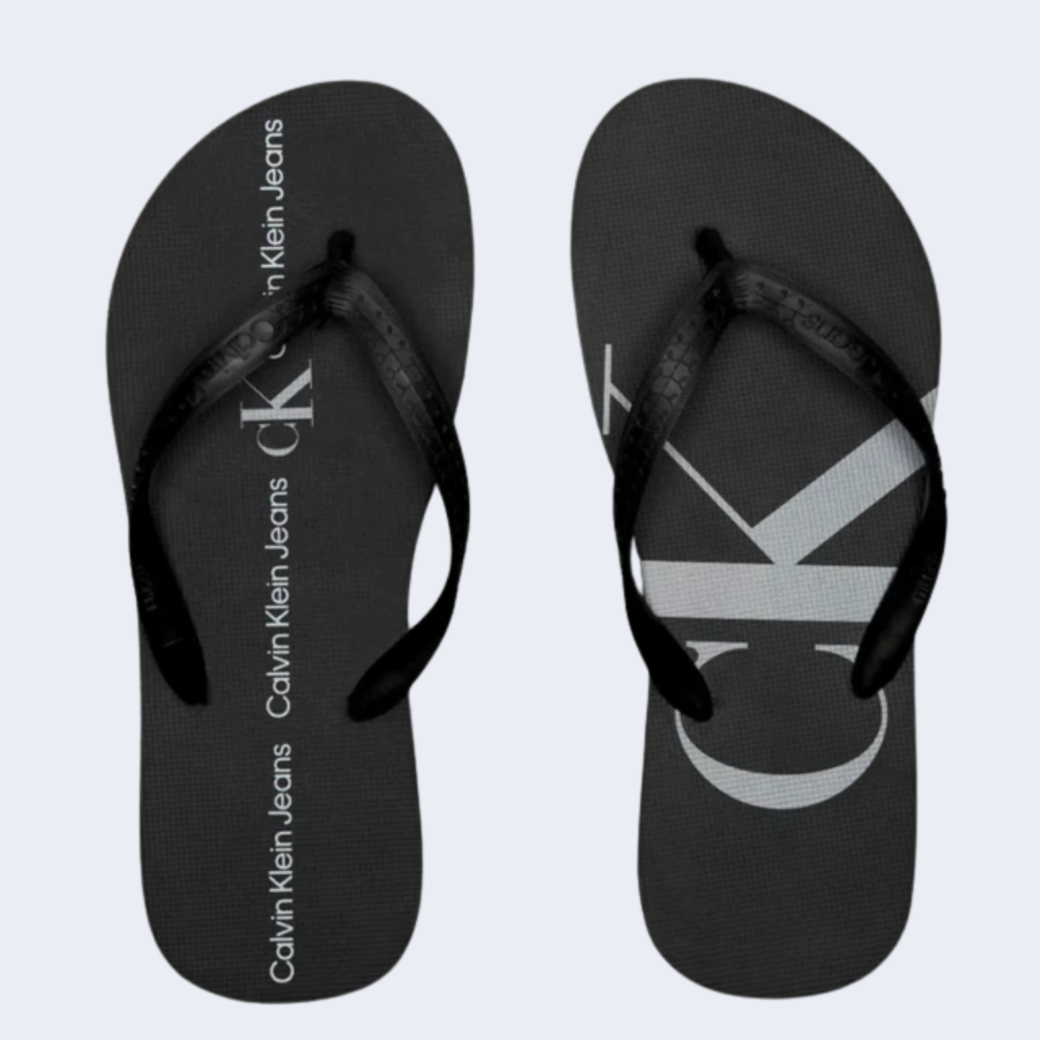 CHINELO INFANTIL LOGO CORRIDO MARINHO - CALVIN KLEIN JEANS