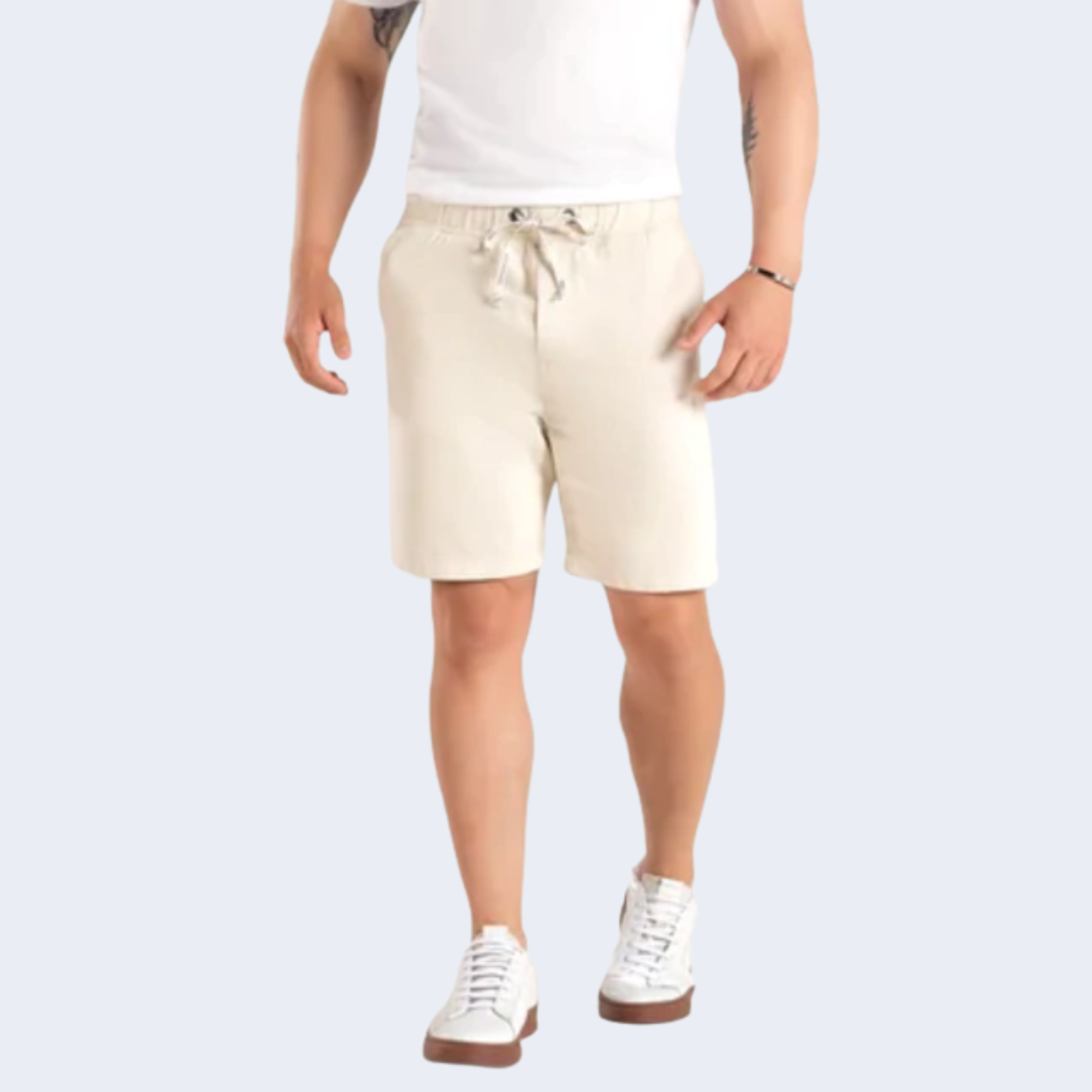 BERMUDA SPORT LINHO CRU - CATUCCI