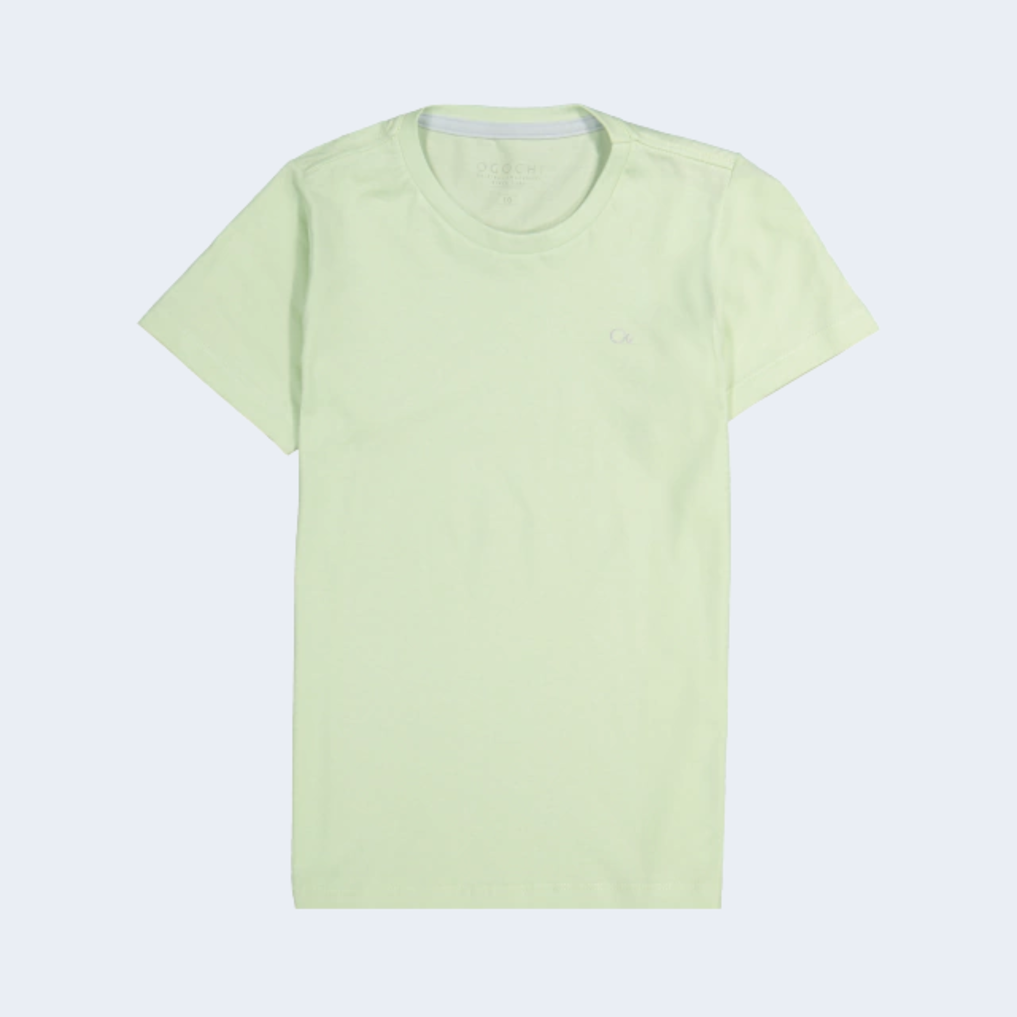 CAMISETA INF MC ESSENCIAL SLIM TCX SEAFOAM GREEN - OGOCHI