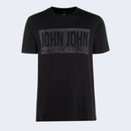 CAMISETA LUXE PRETA - JOHN JOHN