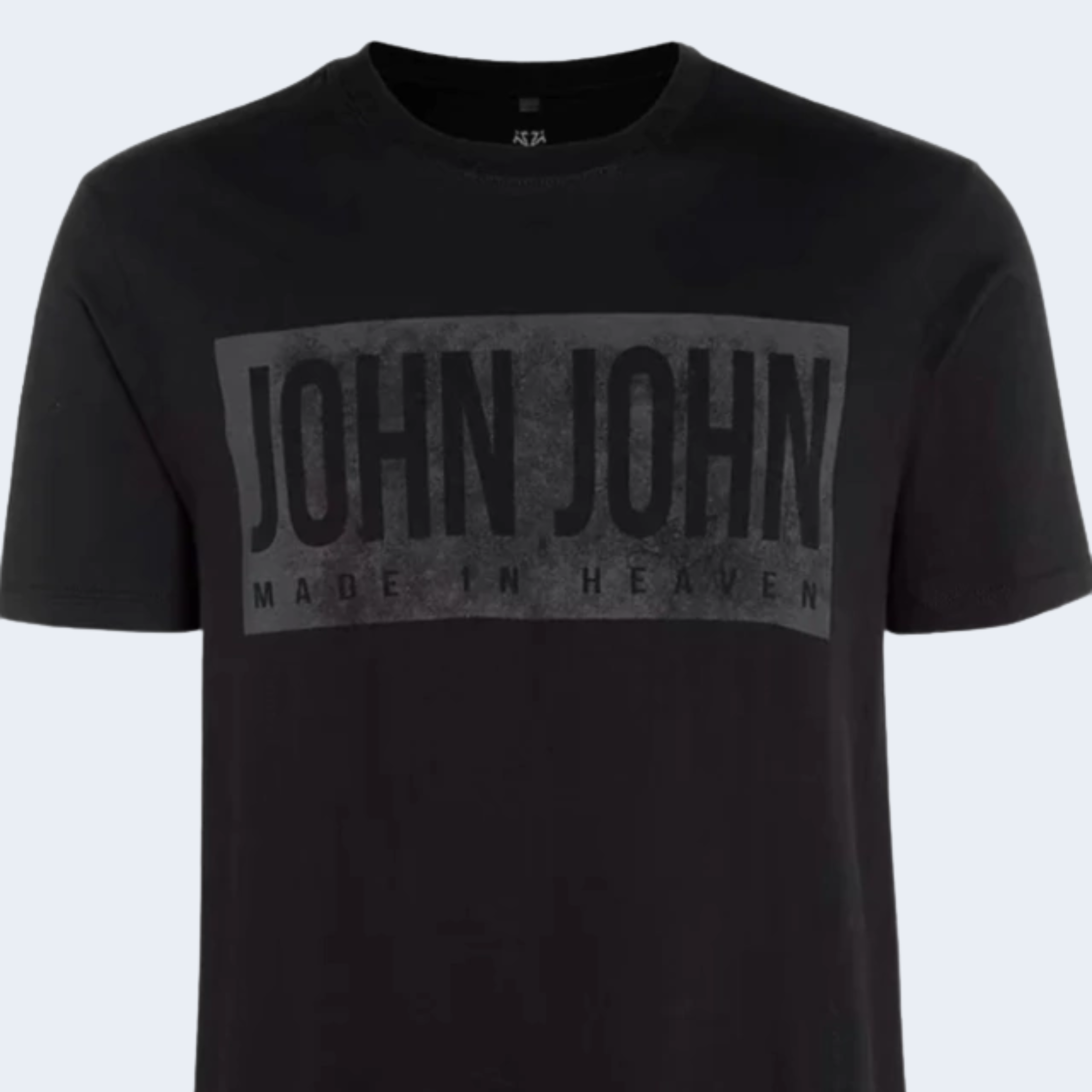 CAMISETA LUXE PRETA - JOHN JOHN