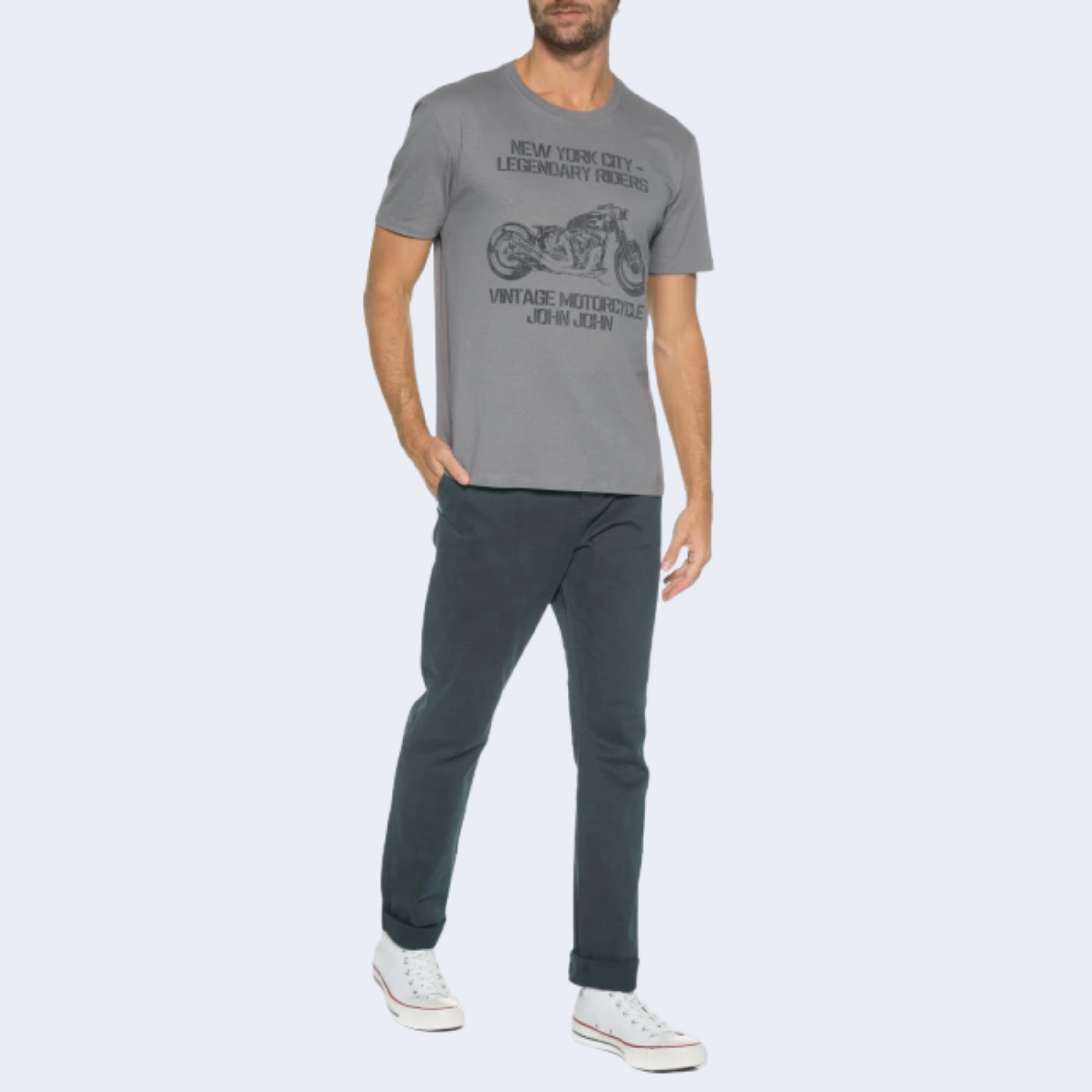 CALÇA SLIM INGLATERRA - JOHN JOHN