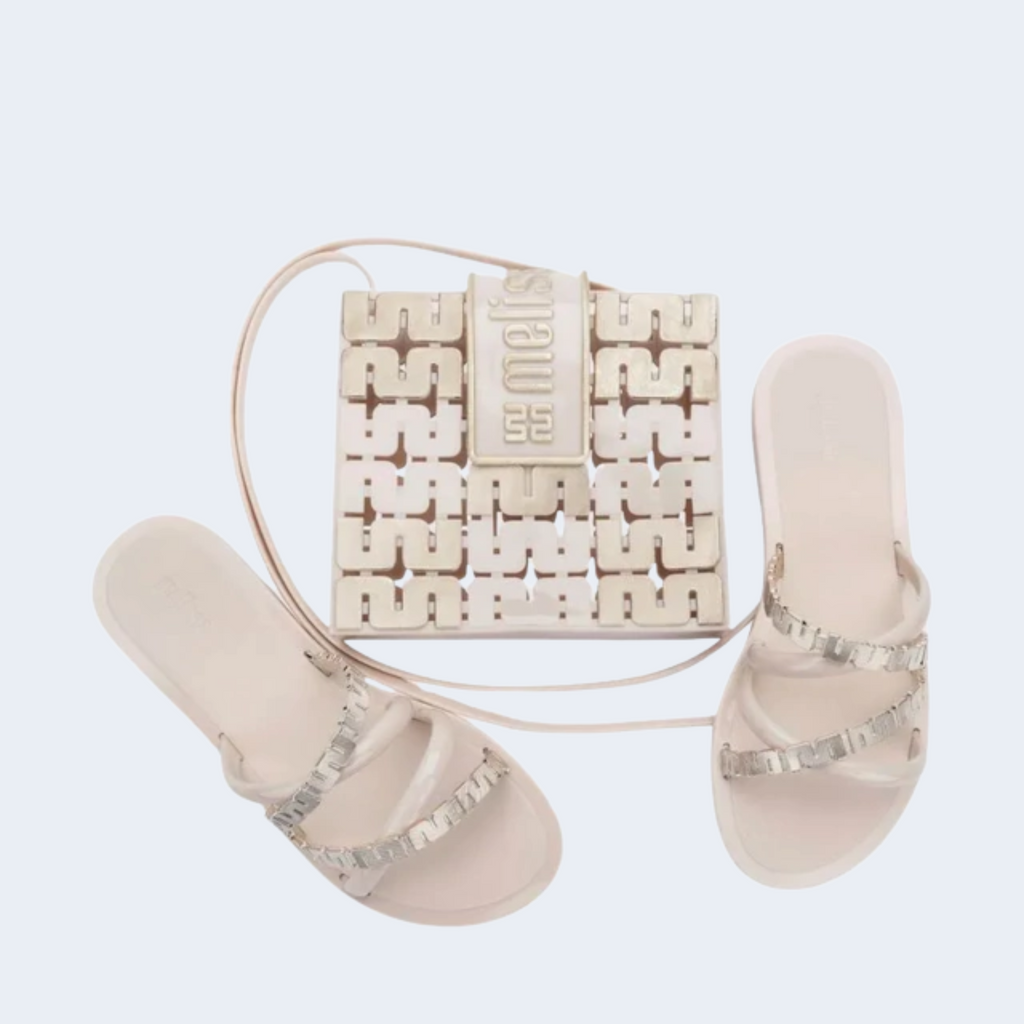 MELISSA GOLDEN COM BOLSA