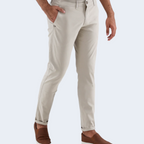 CALCA ESSENCIAL SLIM COLOR BOLSO FACA VMP CAQUI - OGOCHI