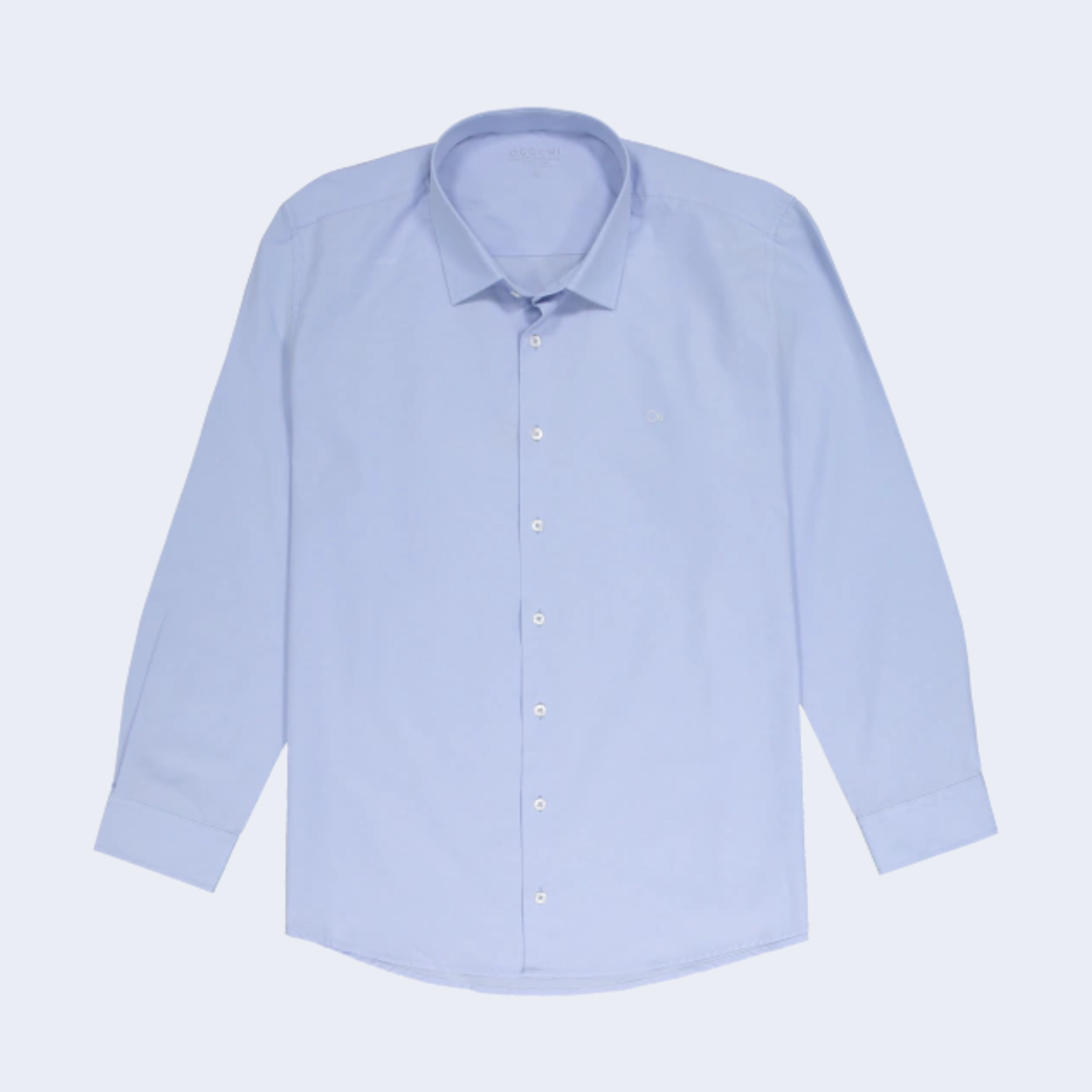 CAMISA ML ESSENCIAL G+ NT AZUL CEU - OGOCHI