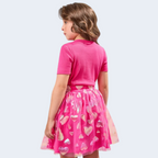 CONJUNTO BLUSA E SAIA DE TULE - ANIMÊ