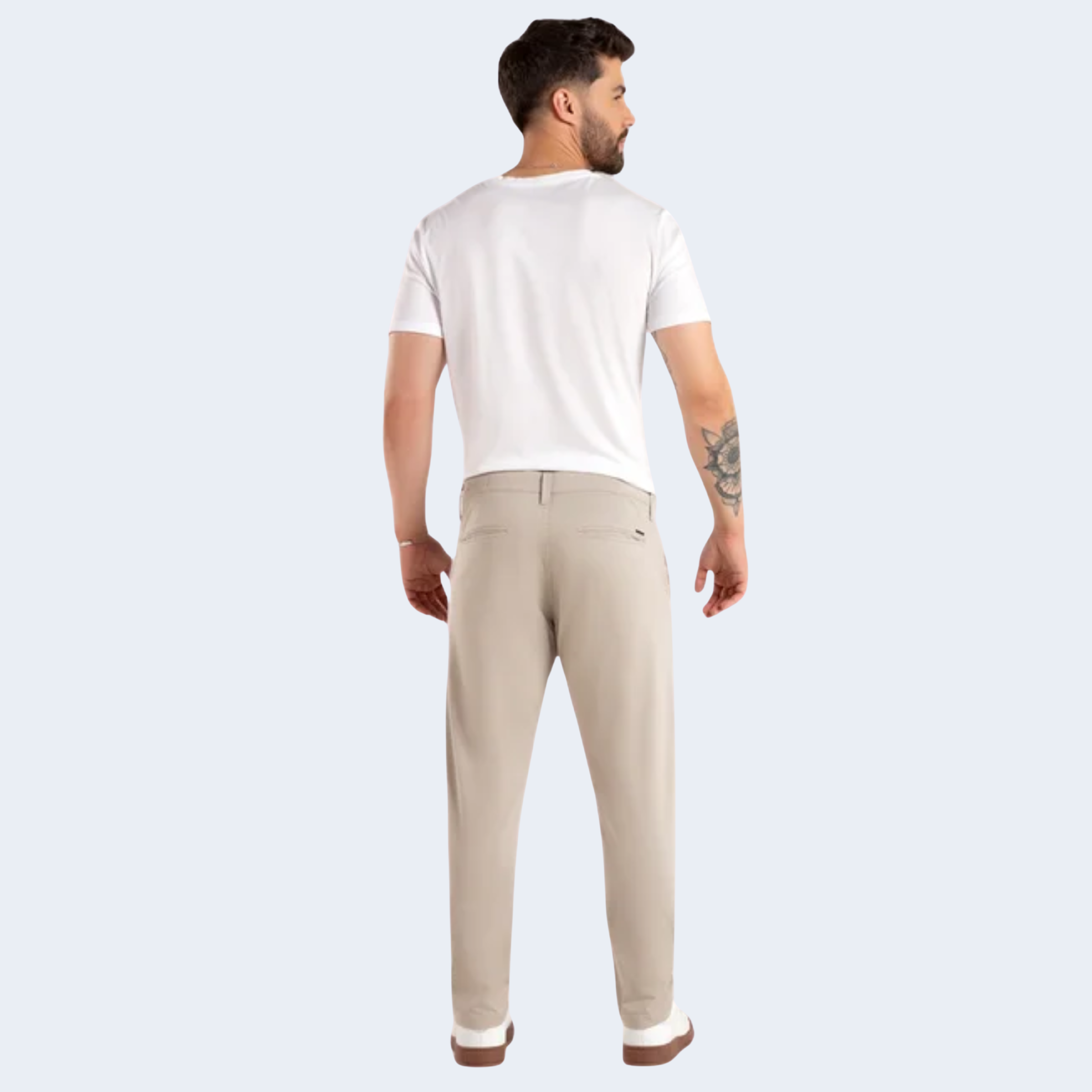 CALÇA TAILOR MASCULINA CINZA FRIZANTE - CATUCCI