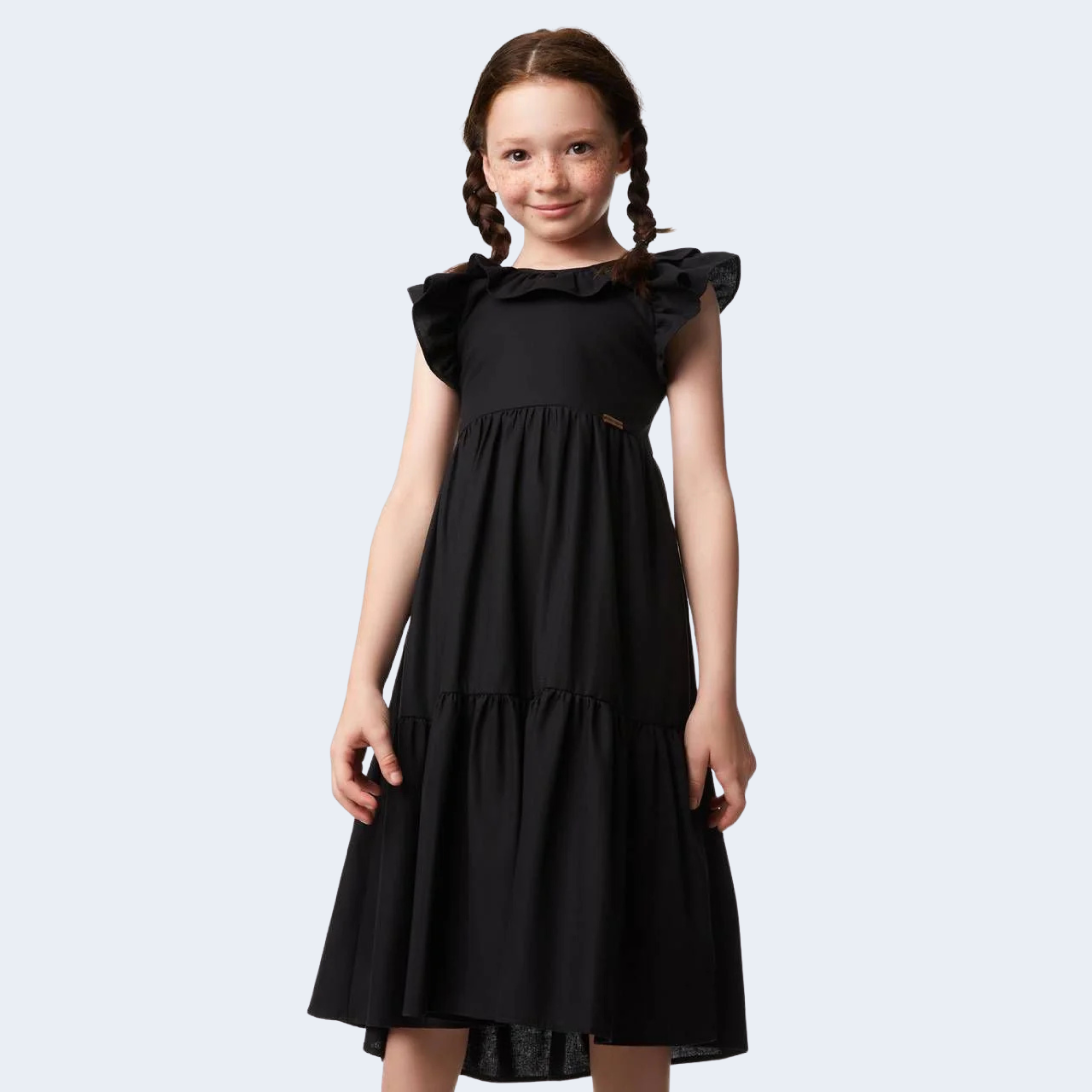 VESTIDO JABUTICABAS BABADOS - CAMU CAMU