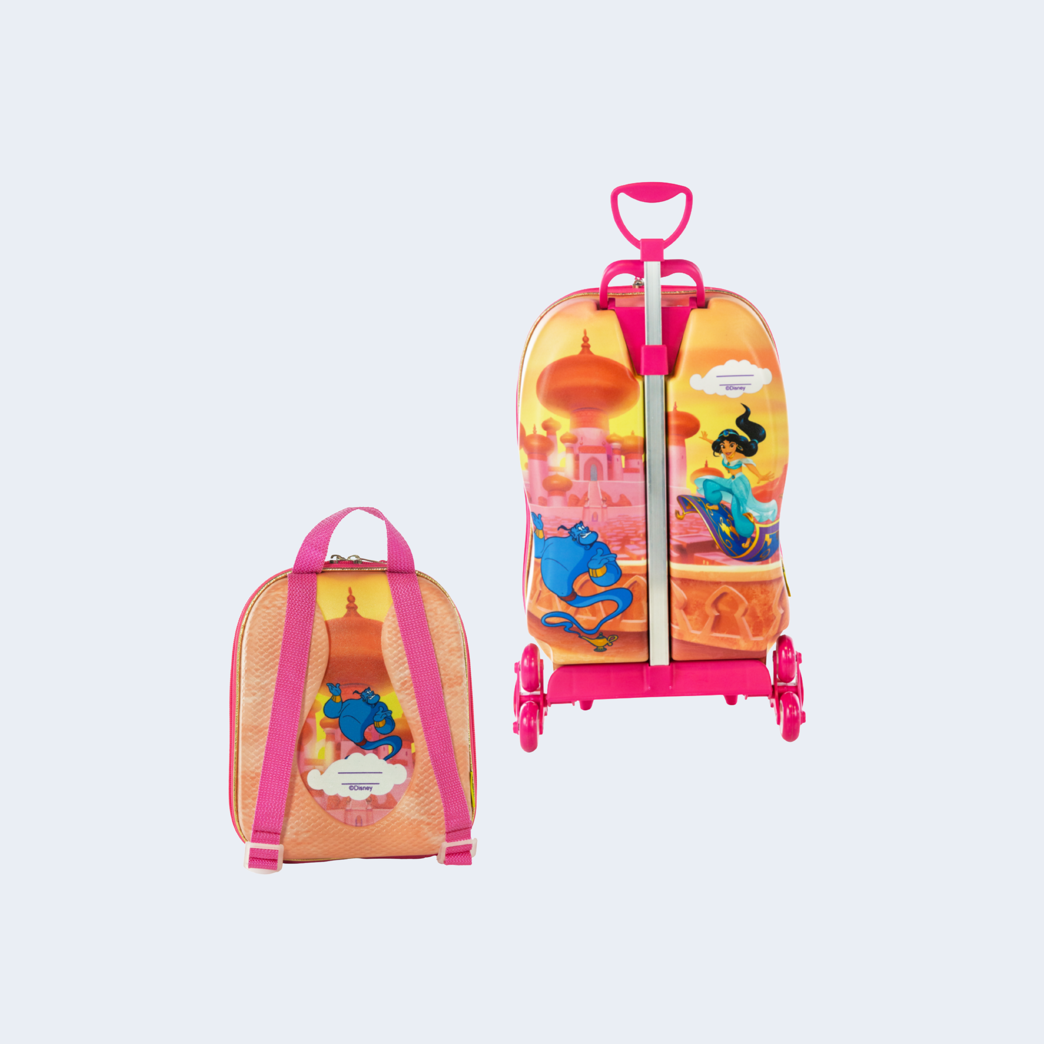 KIT - MALA E LANCHEIRA INFANTIL JASMINE - DIPLOMATA