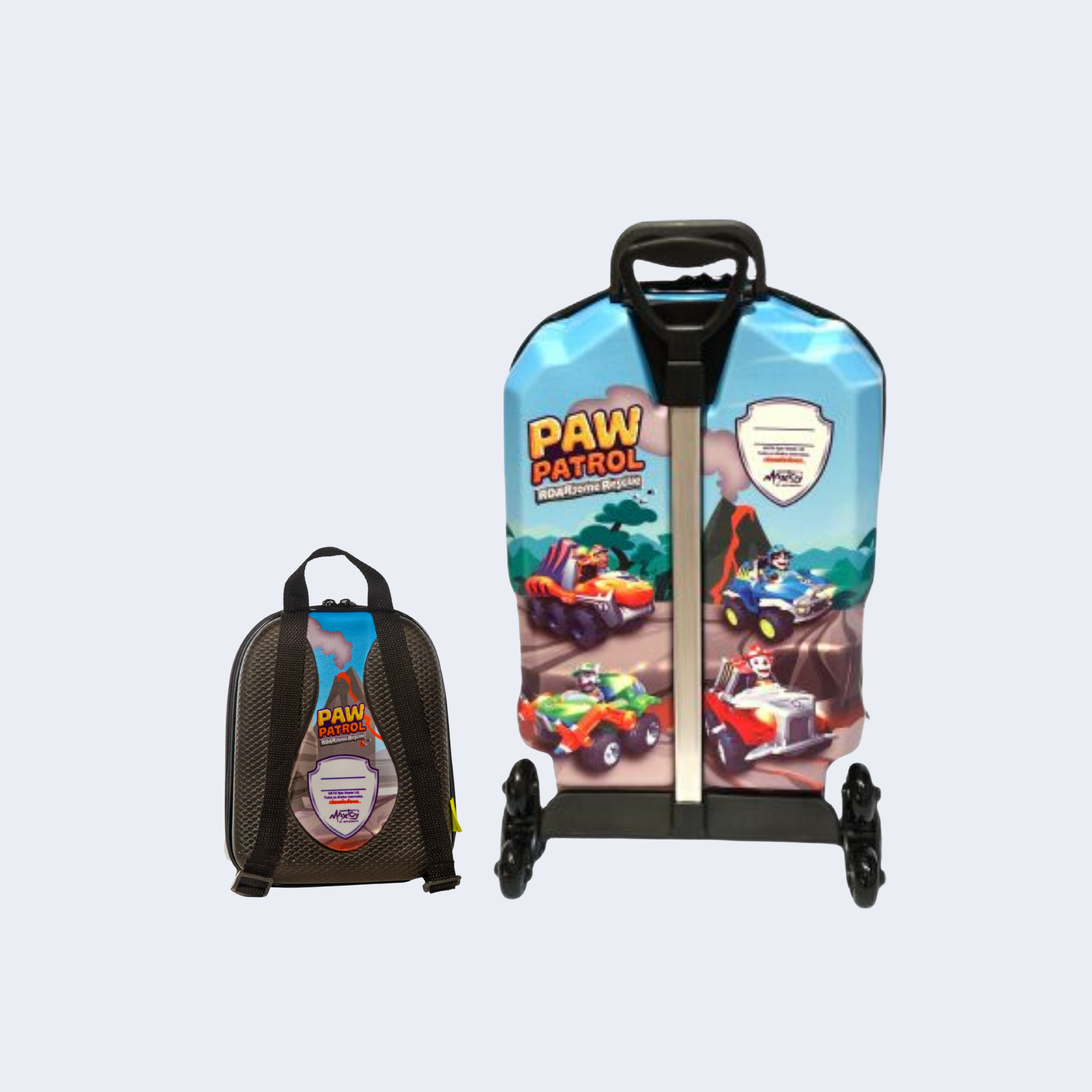 KIT - MALA E LANCHEIRA INFANTIL PATRULHA CANINA - DIPLOMATA