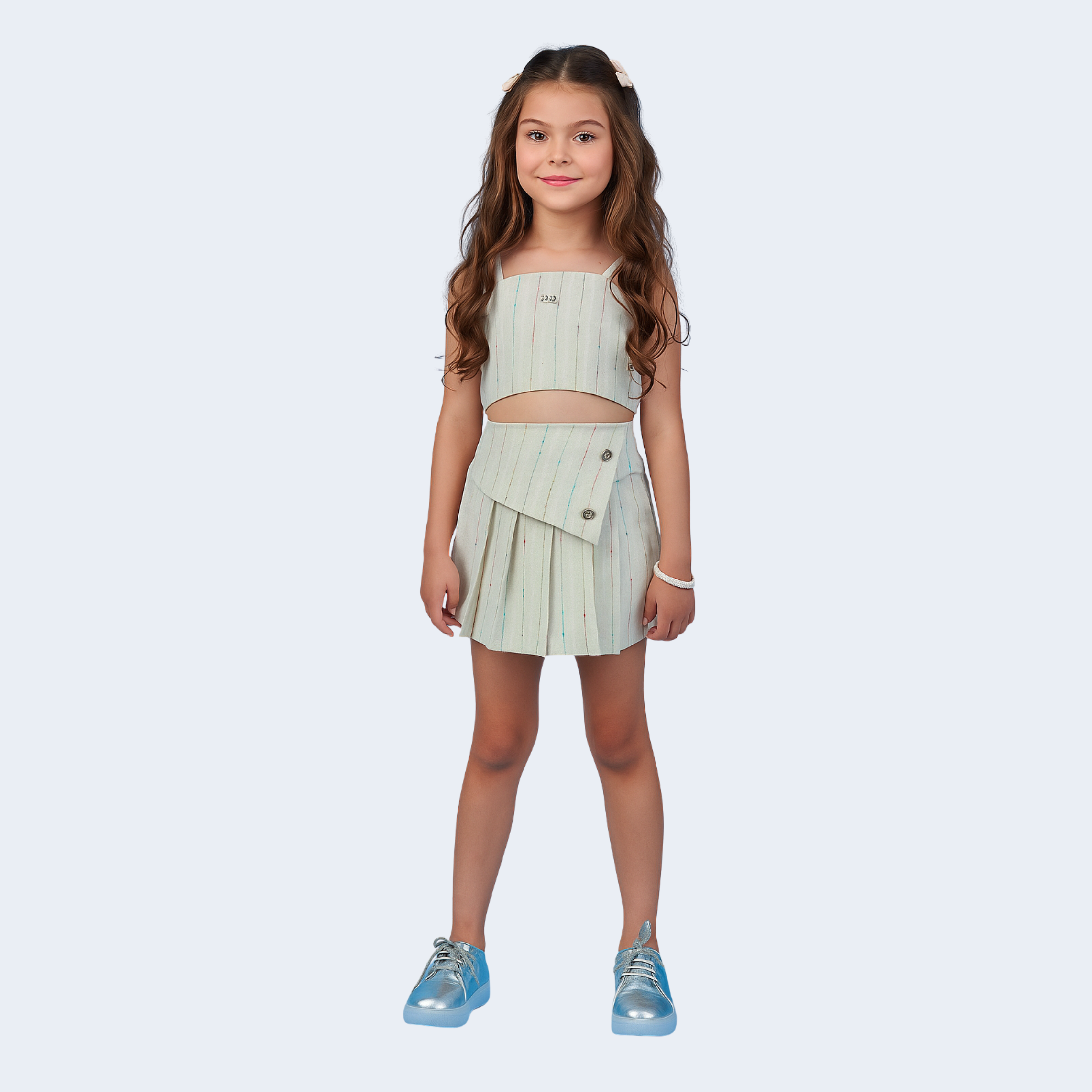 CONJUNTO SHORT SAIA EMLINHO - GABRIELA AQUARELA