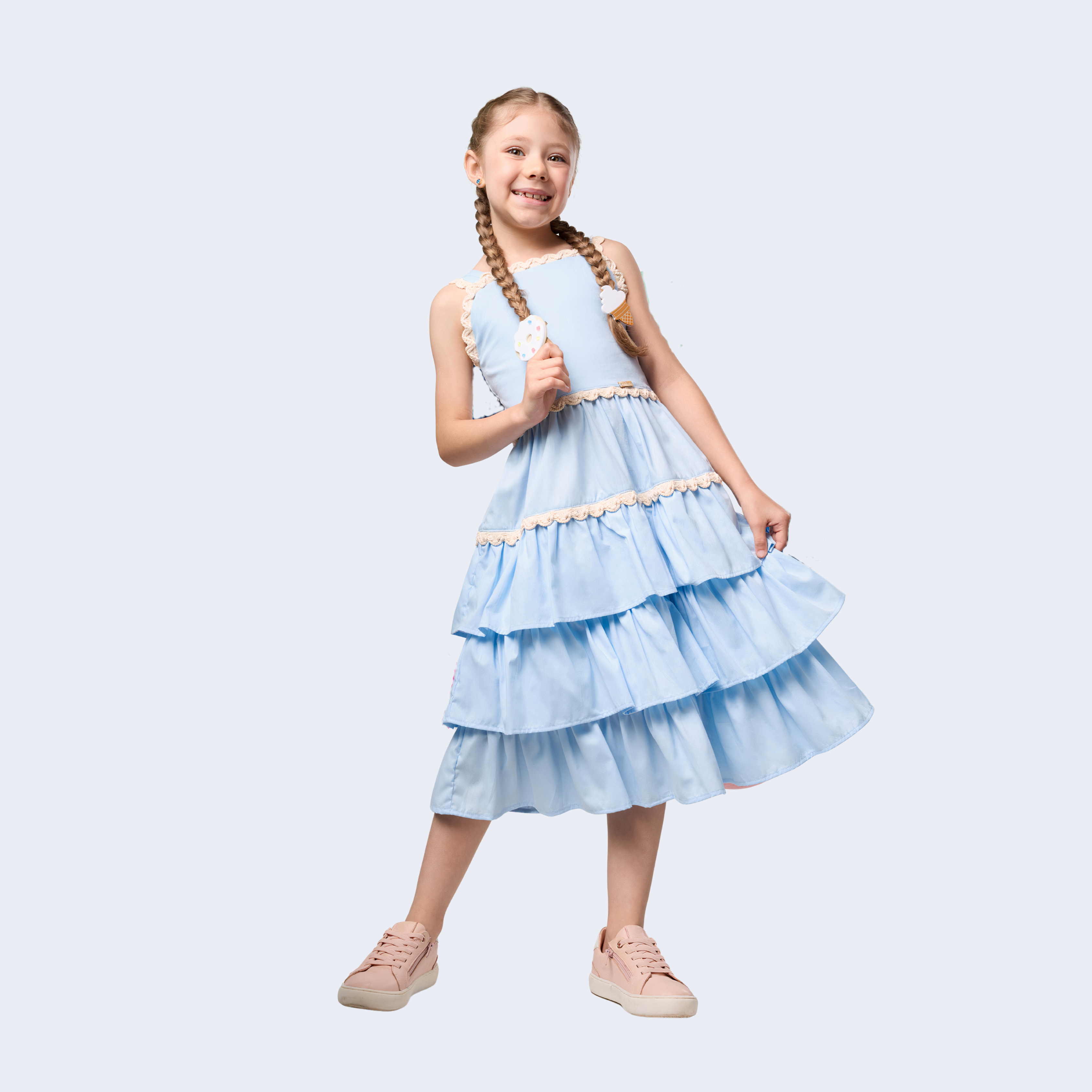 VESTIDO TEEN ONDAS - CAMU CAMU