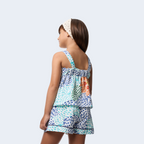 CONJUNTO TEEN SHORTS E TOP VITORIA REGIA - CAMU CAMU