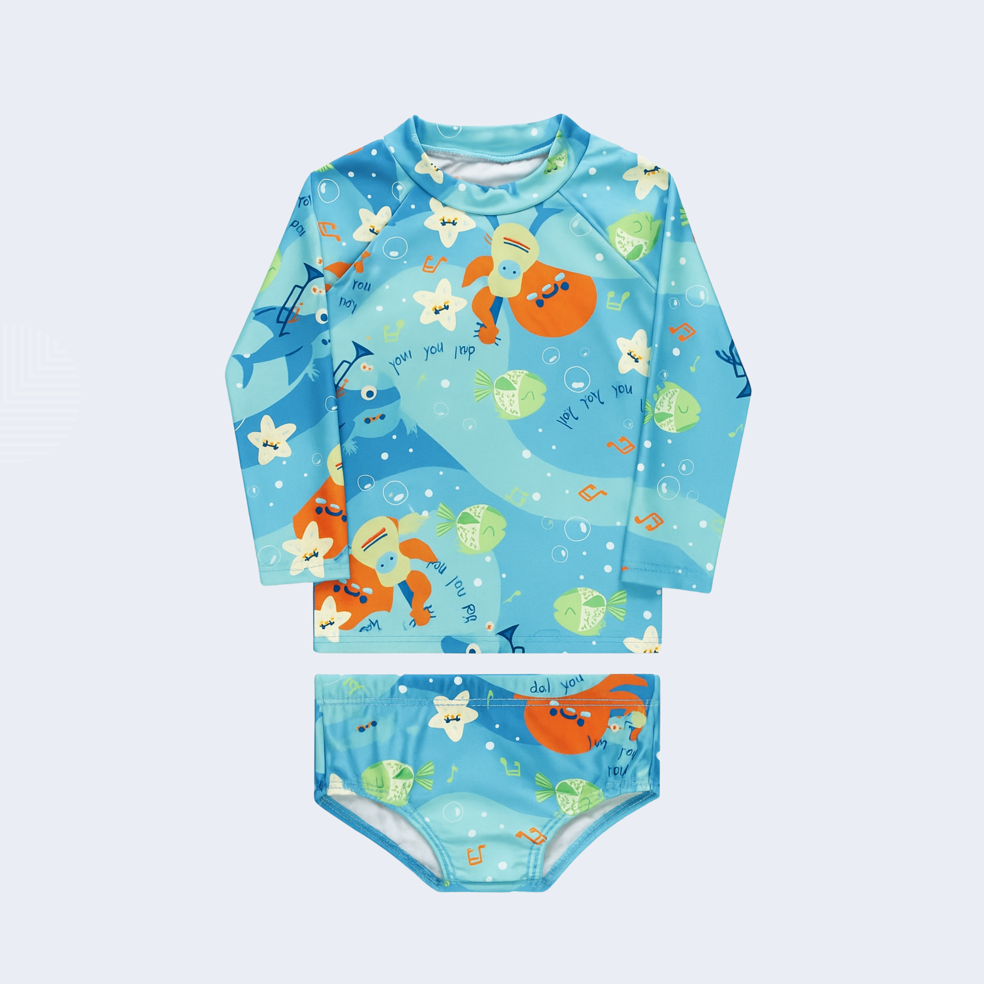CONJUNTO BABY BLUSA UV COM SUNGA - KAMYLUS