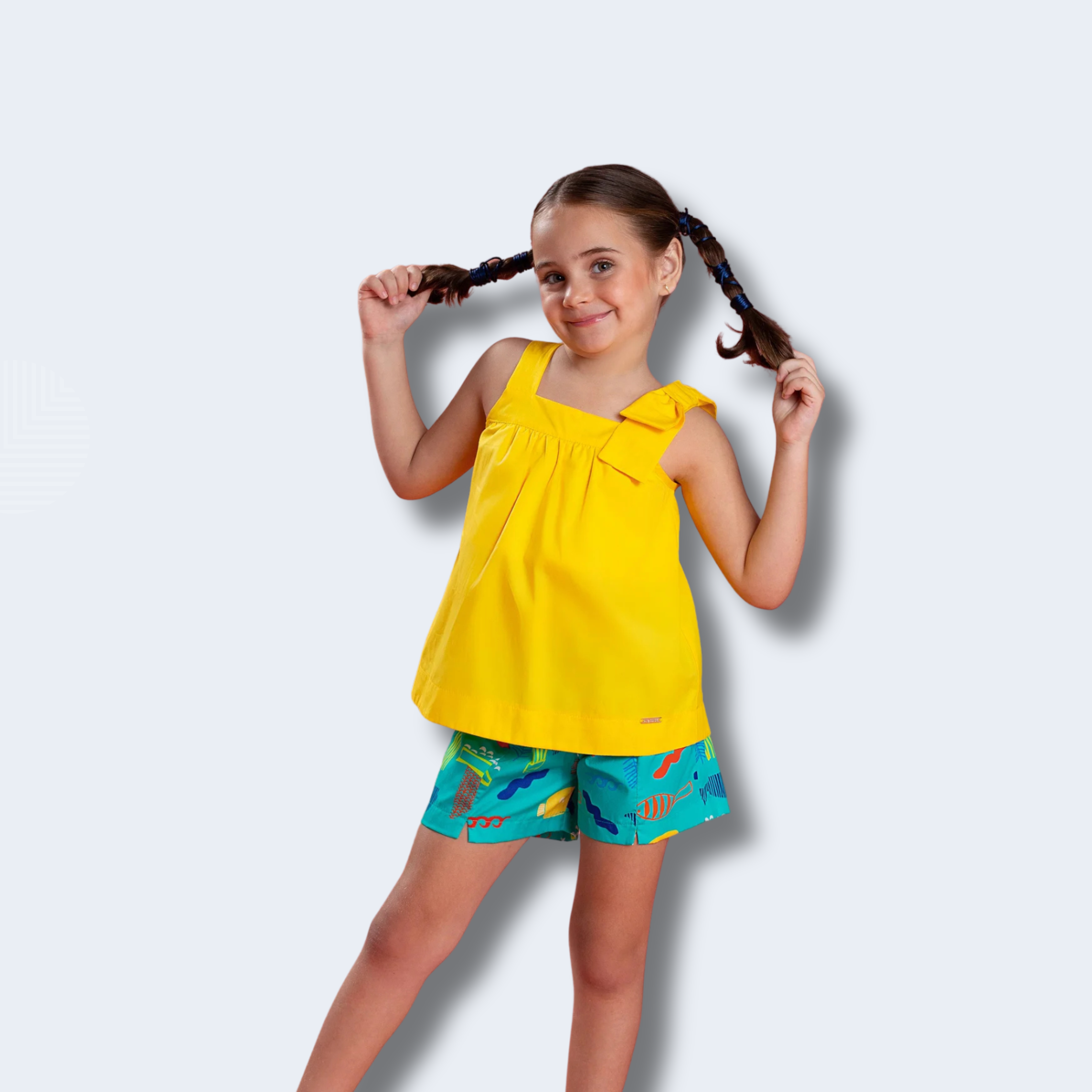 CONJUNTO BLUSA BEIRA MAR - PRECOCE