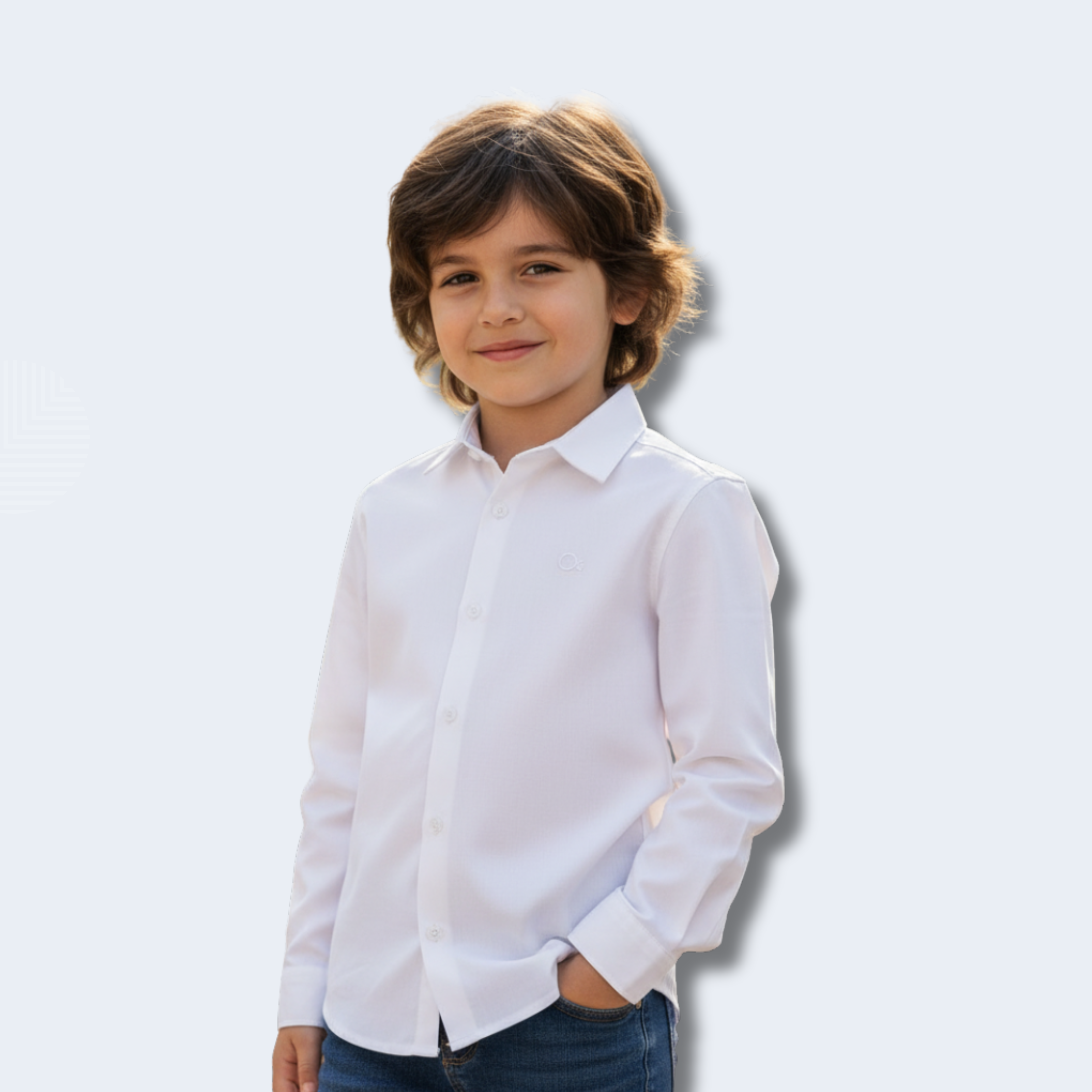 CAMISA SOCIAL ESSENCIAL INFANTIL - OGOCHI