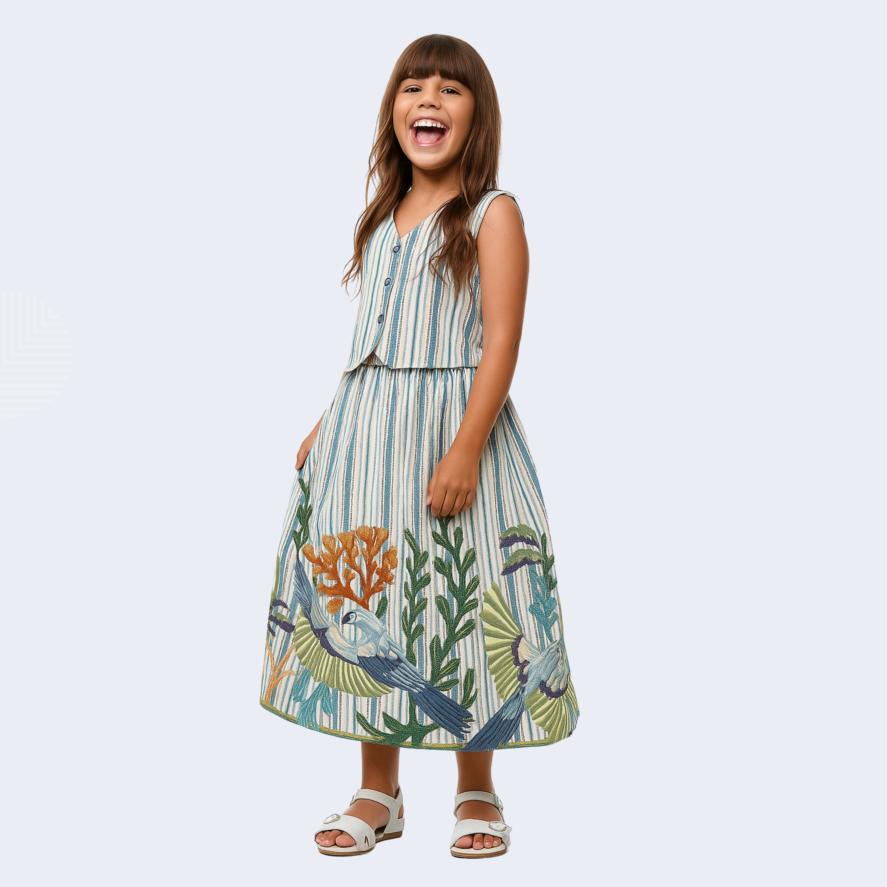 CONJUNTO SAIA E COLETE - CAMU CAMU