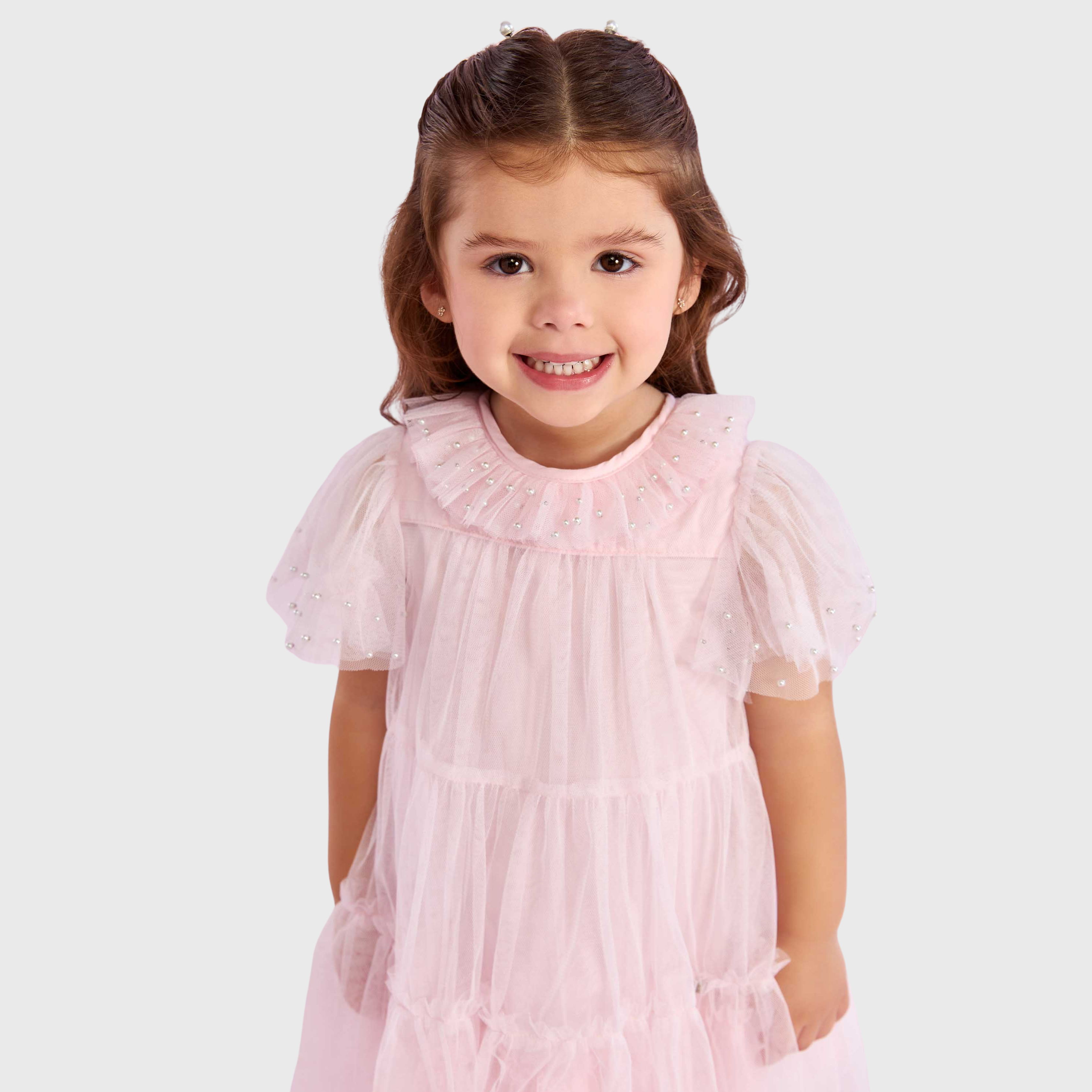 VESTIDO FESTA BALERINE ROSA - PETIT CHERIE