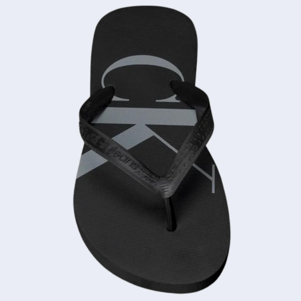 CHINELO INFANTIL LOGO CORRIDO MARINHO - CALVIN KLEIN JEANS